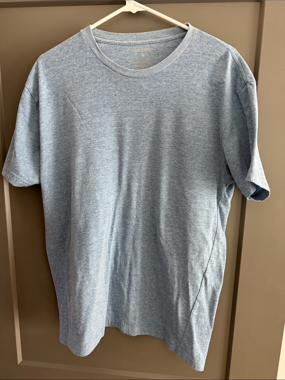 True Classic Light Blue Heather Crew Neck T-Shirt
